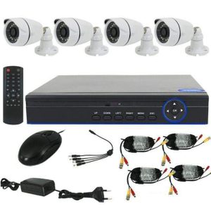 Ahd 4 channel cctv kit best sale with internet and 4g phone viewing